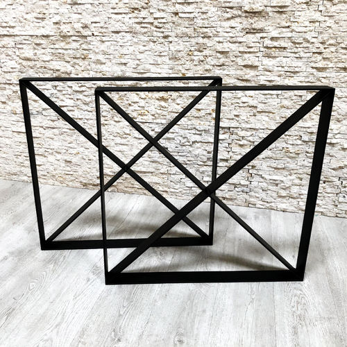Base de mesa em ferro - PEUTAU6 - ARRELART - contemporânea / dupla