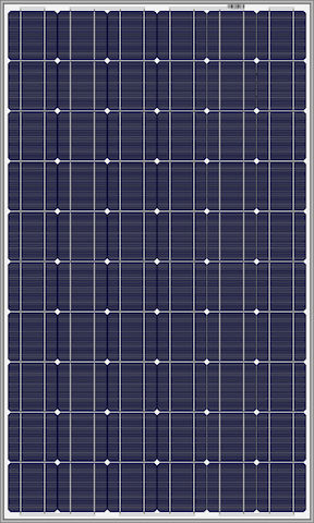 Painel fotovoltaico monocristalino - SI-ESF-M-M156-60 - Solar Innova Green Technology