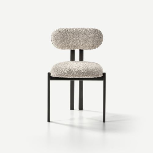 Cadeira contemporânea - Bay  - Nature Design - para ambiente interno / em tecido / com base em carvalho
