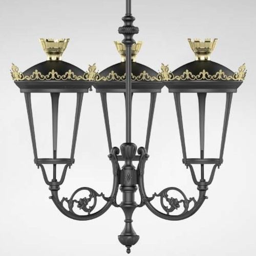 Lustre contemporâneo - 25, 30, VENEZIA - Ghisamestieri - em aço / para 3 lâmpadas / da linha comercial