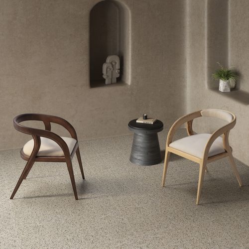 Cadeira de design orgânico - ASHLY - Raga - para ambiente interno / em tecido / em madeira de freixo