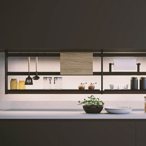 Estante de parede - HANG LUX - Damiano Latini srl - contemporânea / metálica / para cozinha