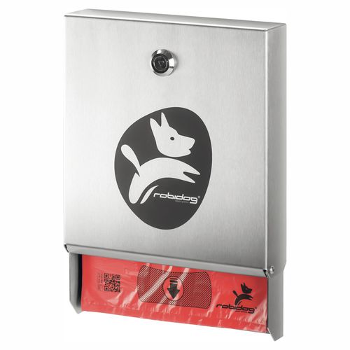 Dispensador de sacos coletores de fezes de cão - VITO : 1041-00 - ROBI AG