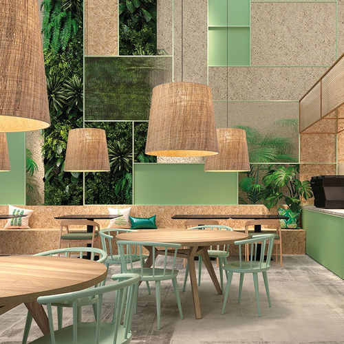 Pendente - THAIS S - Novolux Lighting - em aço / em fibras naturais / contemporânea