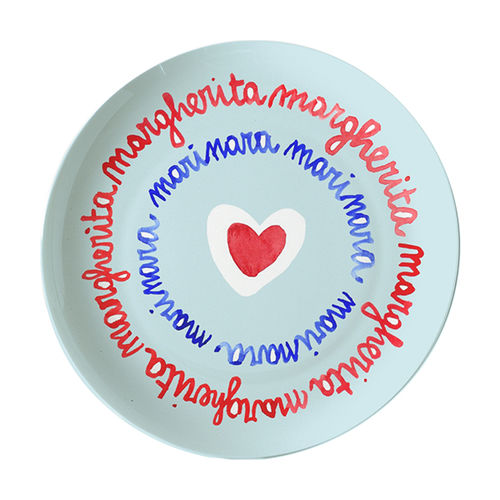 Prato redondo - SMS : MARGHERITA - BITOSSI HOME - para uso doméstico / estampado