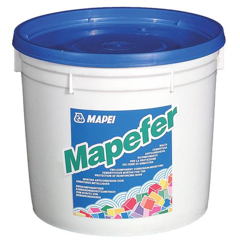 Argamassa de reparação - MAPEFER - MAPEI GB - de proteção / para concreto / de cimento