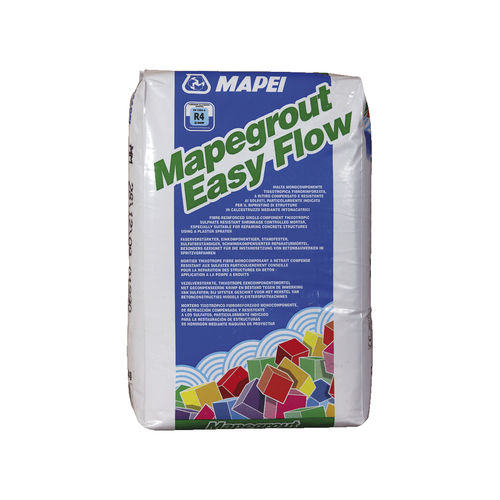 Argamassa de reparação - MAPEGROUT EASY FLOW - MAPEI GB - para concreto / hidráulica / de cimento