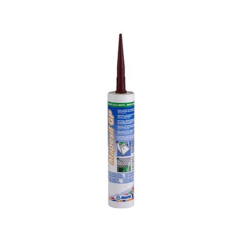 Selante elástico - MAPESIL GP - MAPEI GB - à base de resina de silicone / para impermeabilização
