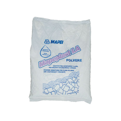Aditivo com incorporação de ar - MAPEPLAST LA POLV. - MAPEI GB - para alvenaria / para concreto / para argamassa