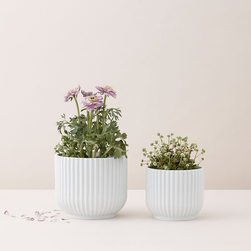 Vaso de jardim em porcelana - 201396 - LYNGBY PORCELÆN - de instalação livre