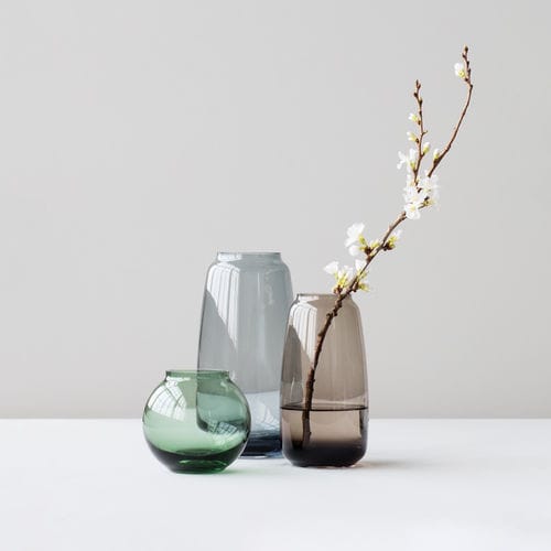 Vaso contemporâneo - 201404 - LYNGBY PORCELÆN - em vidro soprado