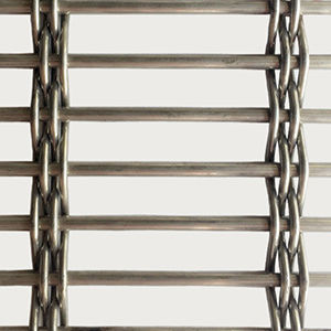 Tela metálica em aço inoxidável - XY-7543 - Hebei Shuolong Metal Products Co.,Ltd - para parede divisória / com malha comprida