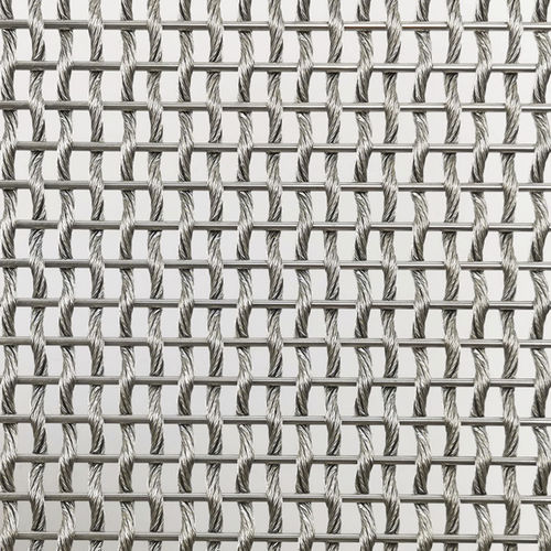Tela metálica em aço inoxidável - XY-M6825 - Hebei Shuolong Metal Products Co.,Ltd - para ambiente interno / para revestimento de fachada / para teto