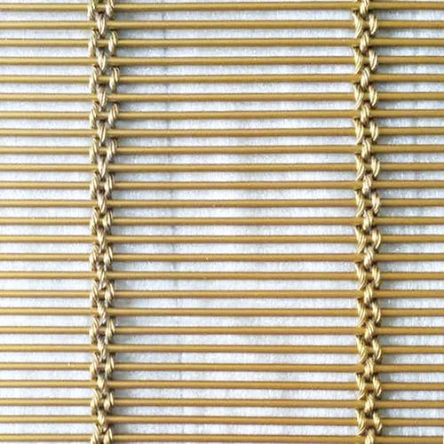 Tela metálica para quebra-sol - XY-M3631 - Hebei Shuolong Metal Products Co.,Ltd - em aço inoxidável / para fachada / com malha comprida