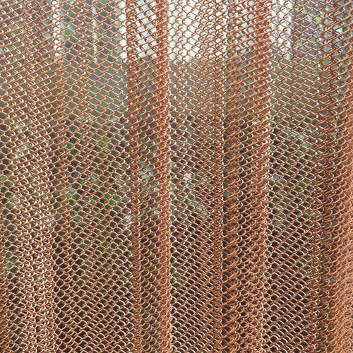 Tela metálica em alumínio - XY-AG1242 - Hebei Shuolong Metal Products Co.,Ltd - para cortinas / trançada