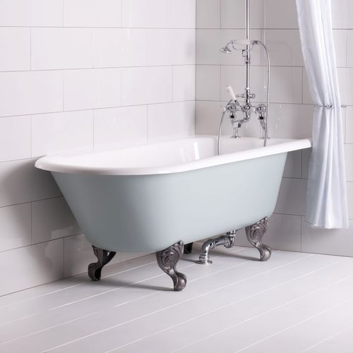 Banheira de canto - TRIDENT - Albion Bath Co - com pés / back to wall / para residência