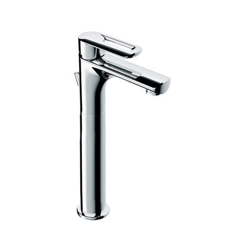 Misturador monocomando para lavatório - NEVA: 133310P - Rubinetterie Eurorama spa - de bancada / em metal cromado / para banheiro