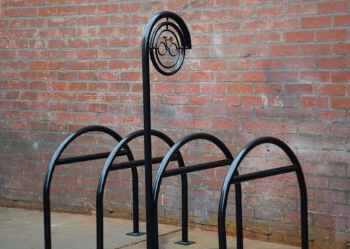 Bicicletário de piso - CAMPUS - CANTERBURY DESIGNS - para espaço público / em aço / da linha comercial