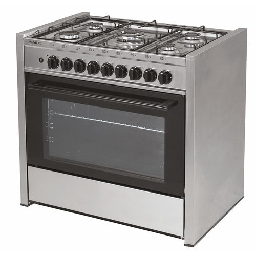 Fogão a gás - 69-GG50 - Kumtel & Luxell - 4 bocas / 1 forno / em aço inoxidável
