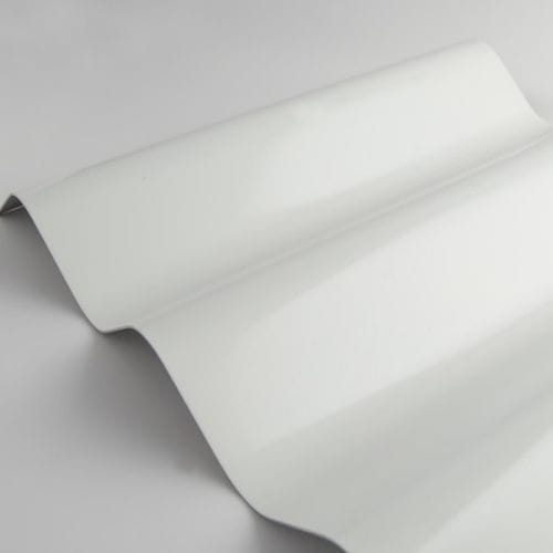Chapa decorativa - Cantori srl - ondulada / em alumínio / polida