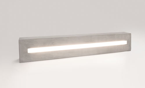 Luminária de chão sem pé - SEGNALINEA SMALL 1124C - 9010 novantadieci - em cerâmica / contemporânea / sem fio