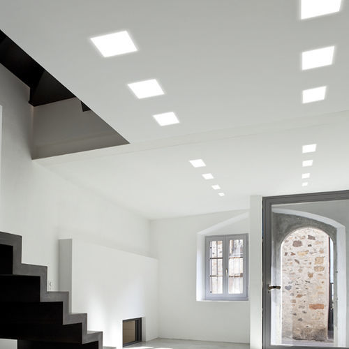 Luminária de embutir no teto - 4046 - 9010 novantadieci - de LED / quadrada / IP20