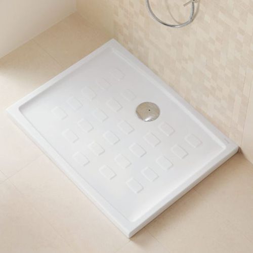 Piso de box retangular - DANILO - Valadares - elevado / em cerâmica / antiderrapante