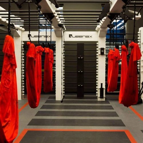 Revestimento de piso em borracha - PERFORMANCE+ - Pavigym - para ambiente interno / para pavilhão esportivos / profissional