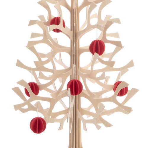 Enfeite para árvore de Natal em compensado - BAUBLE SMALL - dESIGNoBJECT - residencial
