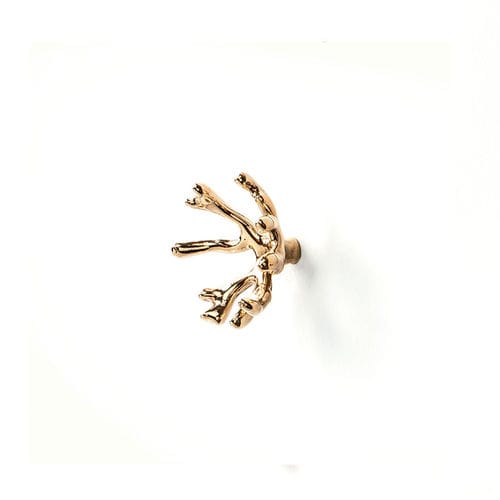 Puxador botão de móvel de design original - CODIUM OC2006 - PullCast - em latão