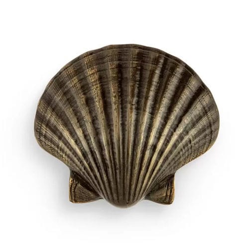 Puxador de móvel em latão - SEASHELL OC2040 - PullCast - escovado / polido / envelhecido
