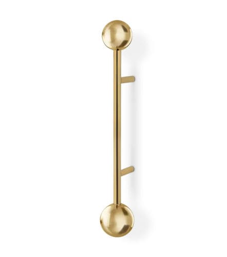 Puxador para porta - QUANTUM TW5005 - PullCast - em latão polido / em latão escovado / em cobre