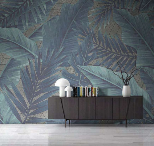 Papel de parede contemporâneo - CAREN - WallyArt - em tecido não tecido / em fibra de vidro / vinílico
