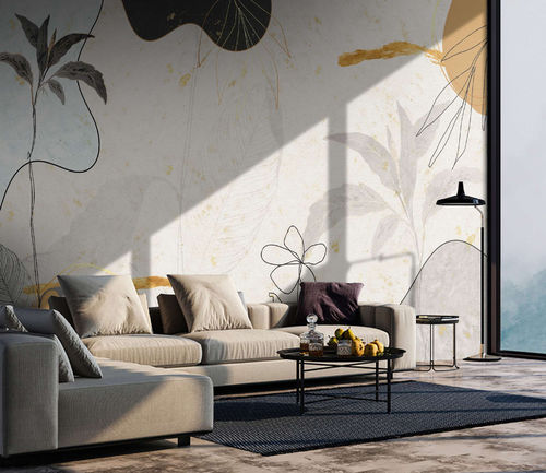 Papel de parede contemporâneo - NIVES - WallyArt - em tecido não tecido / em fibra de vidro / vinílico