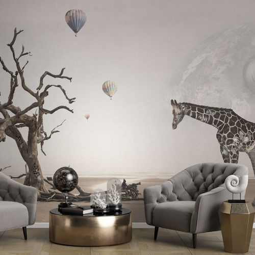 Papel de parede contemporâneo - OBLIVION - WallyArt - em tecido não tecido / em fibra de vidro / vinílico