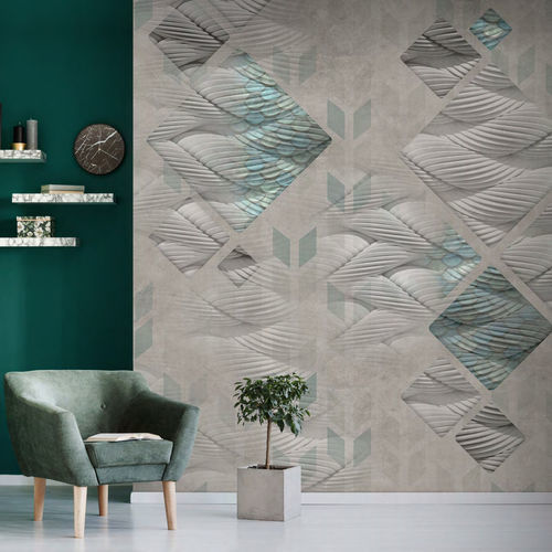 Papel de parede contemporâneo - SCALES - WallyArt - em tecido não tecido / em fibra de vidro / vinílico