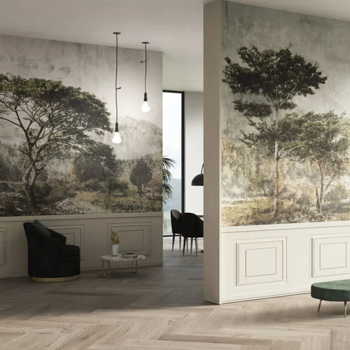 Papel de parede de design original - CHARMANT - WallyArt - em tecido / em fibra de vidro / panorâmico