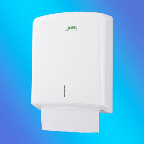 Dispenser de papel toalha de parede - AH33700 - JOFEL INDUSTRIAL S.A. - em ABS / da linha comercial