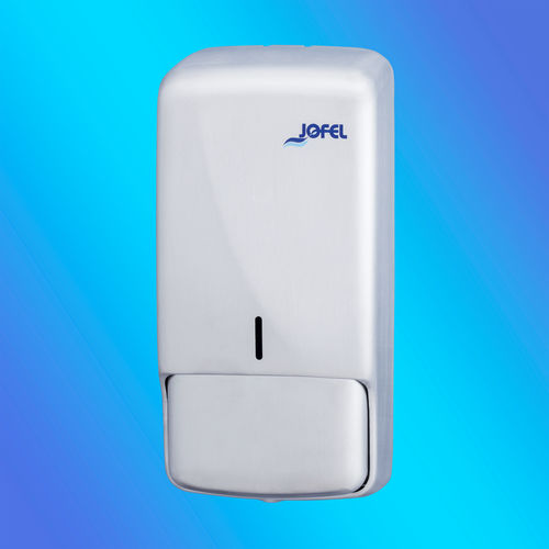 Dispensador de sabonete da linha comercial - FUTURA : AC53050 - JOFEL INDUSTRIAL S.A. - de parede / em aço / manual