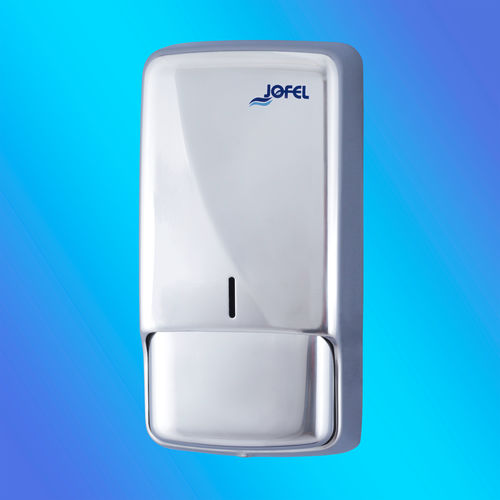 Dispensador de sabonete da linha comercial - FUTURA : AC53550 - JOFEL INDUSTRIAL S.A. - de parede / em aço / manual
