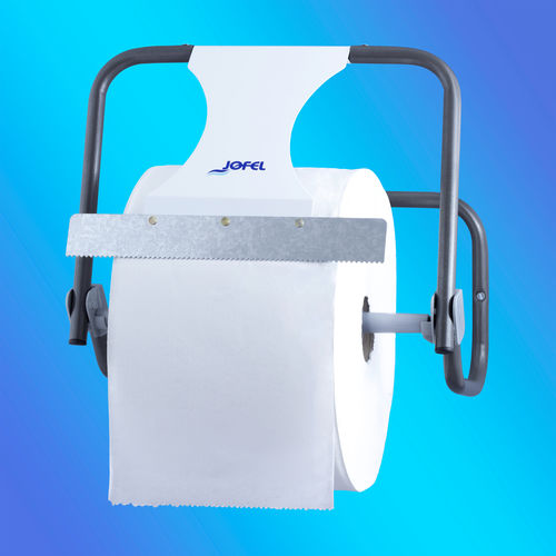 Porta-papel higiênico de parede - AD10000 - JOFEL INDUSTRIAL S.A. - em aço / industrial / para restaurante