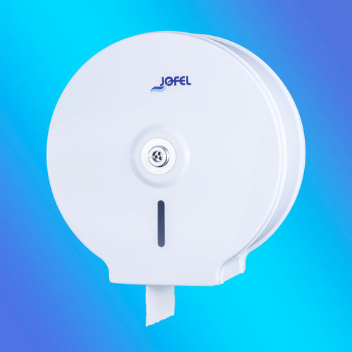 Dispenser de papel higiênico de parede - CLASICA : AE12100 - JOFEL INDUSTRIAL S.A. - em aço / da linha comercial