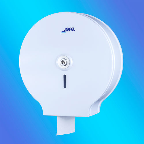 Dispenser de papel higiênico de parede - CLASICA : AE13300 - JOFEL INDUSTRIAL S.A. - em aço / da linha comercial