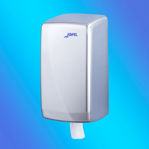 Dispenser de papel toalha de parede - AG35500 - JOFEL INDUSTRIAL S.A. - em aço / da linha comercial
