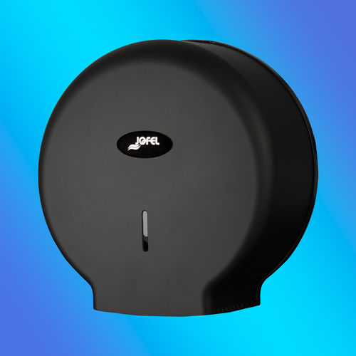 Dispenser de papel higiênico de parede - SMART : AE77600-MT - JOFEL INDUSTRIAL S.A. - em ABS / preto / para banheiro coletivo