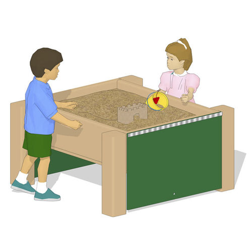 Tanque de areia para parque infantil - SAND TABLE - Nature of Early Play