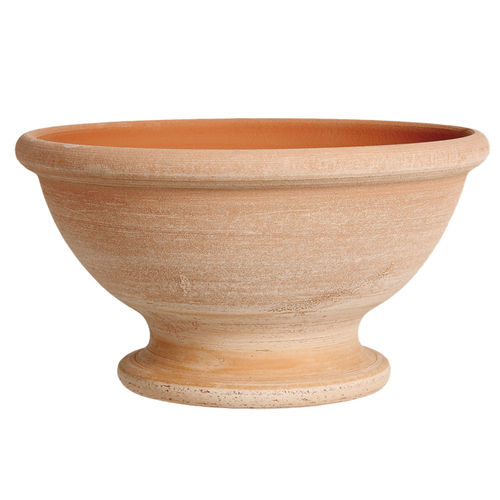 Vaso de jardim em terracota - OASI : FIRENZE BOWL - DEGREA - de terracota / redondo / cônico