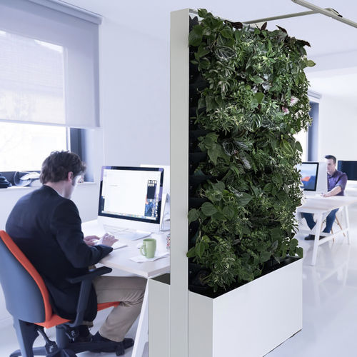 Parede verde estabilizada - MOBILE VERSA WALL® - GSky Plant Systems, Inc. - para ambiente interno