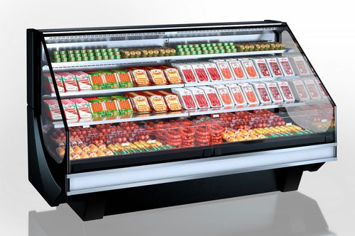 Vitrina refrigerada tipo balcão - MISSOURI COLD DIAMOND MC 126 - Hitline - de estante / para loja / com iluminação