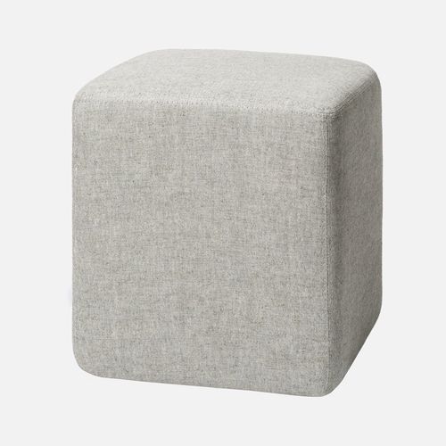 Puff contemporâneo - BRICK - hem - em tecido